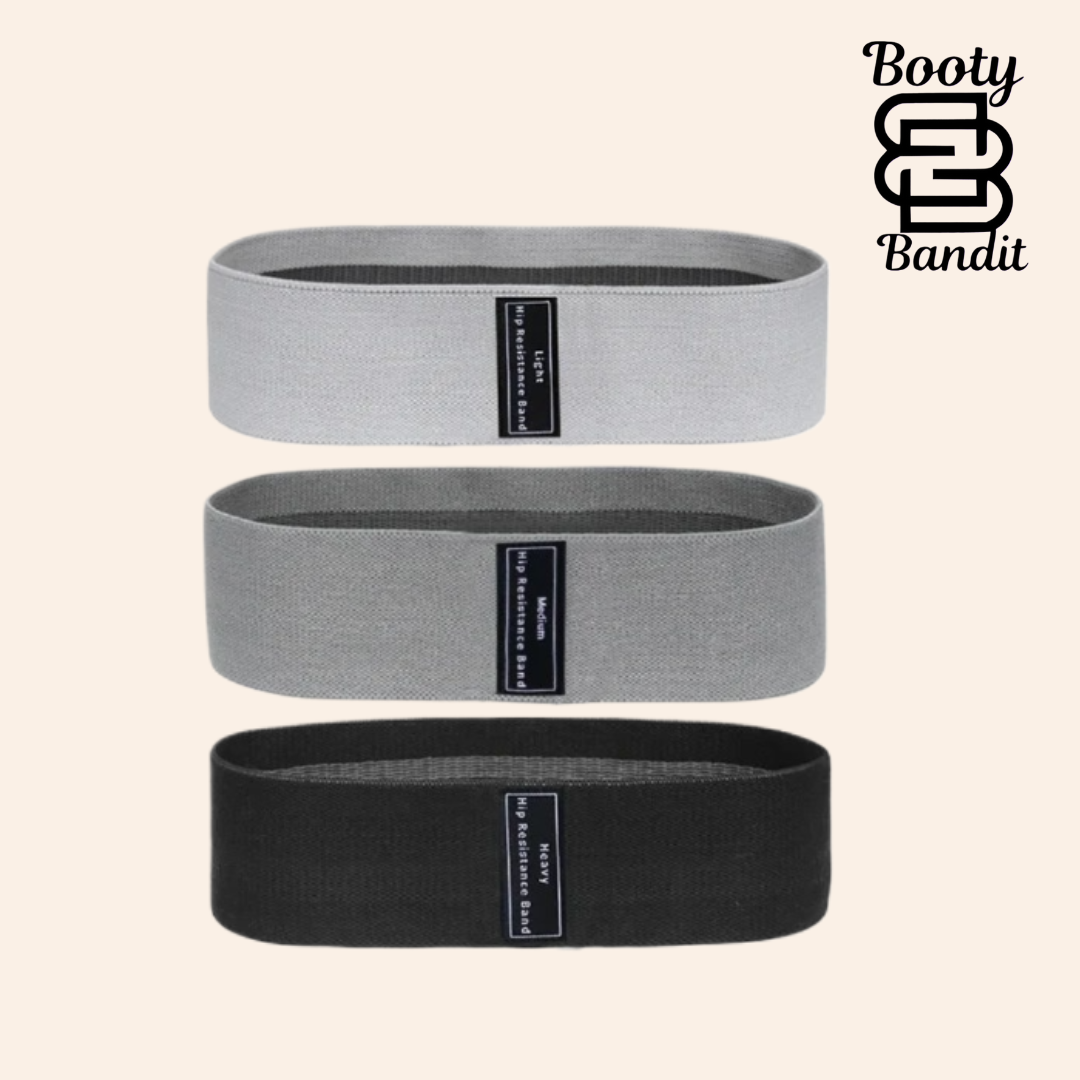 Fabric Booty Bands (Greys)